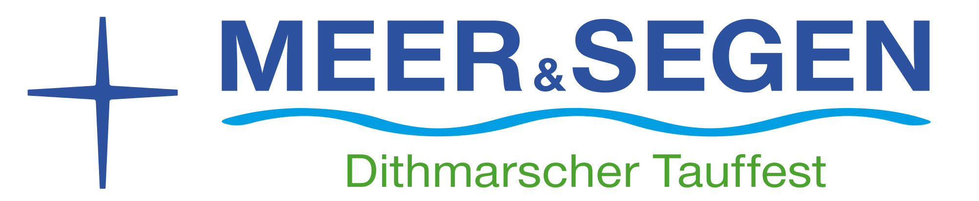 Logo "MEER & SEGEN Dithmarscher Tauffest".